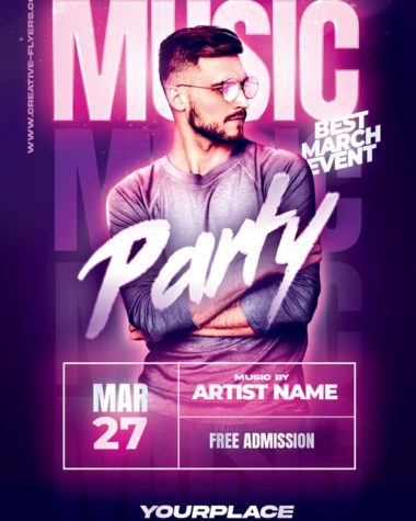 Club Music Party Flyer