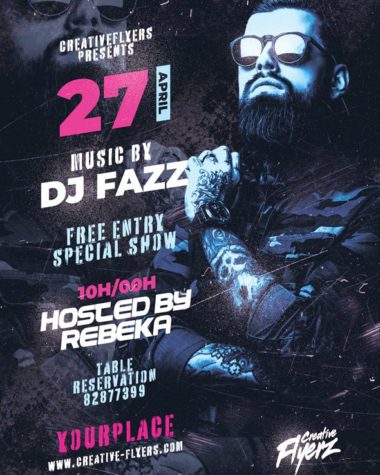 Dj Party Flyer template