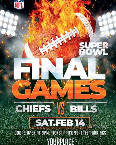 Football Final Game Flyer Template