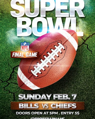 NFL Super Bowl Flyer