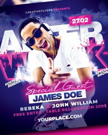 Club Party Flyer Template