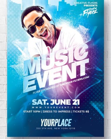 Music Event Flyer Template