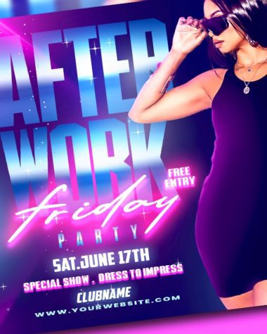 After Work Party Flyer Design