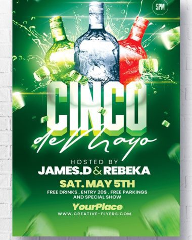 Cinco De Mayo Flyer Design