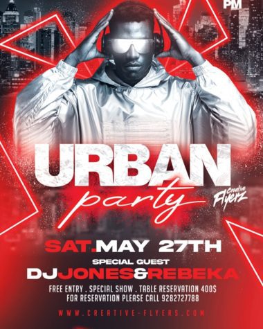 Urban Night club Flyer