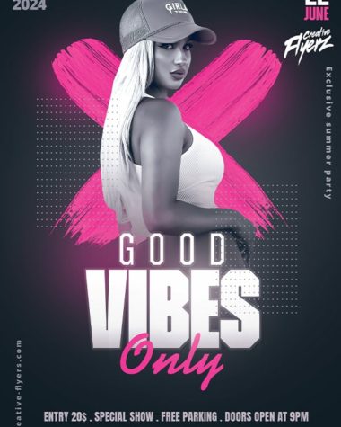 Good Vibes Party Flyer