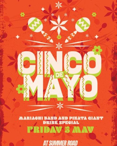 Cinco de Mayo Ticket Photoshop Design