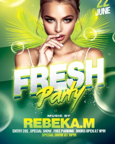 Fresh Summer Party Flyer