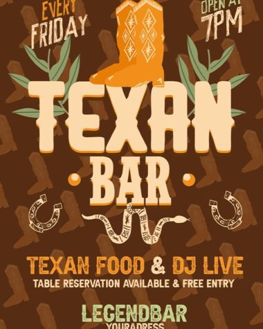 Western Bar Flyer Template