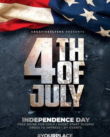 4th of July Flyer Template