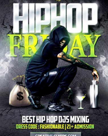 Hip Hop Party Flyer Design