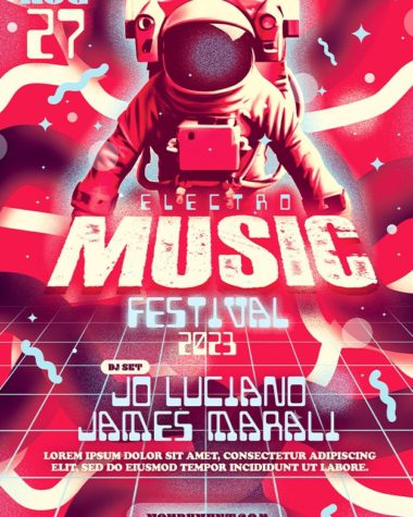 Music festival poster