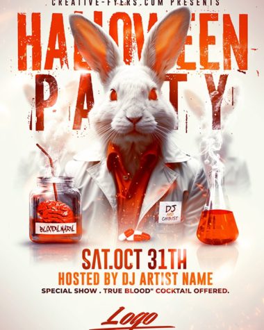 Halloween Party Poster Template