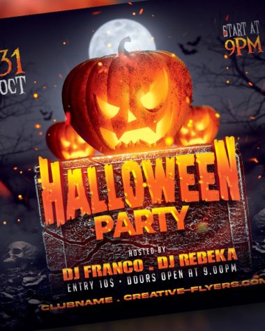 Flyer Design for Halloween