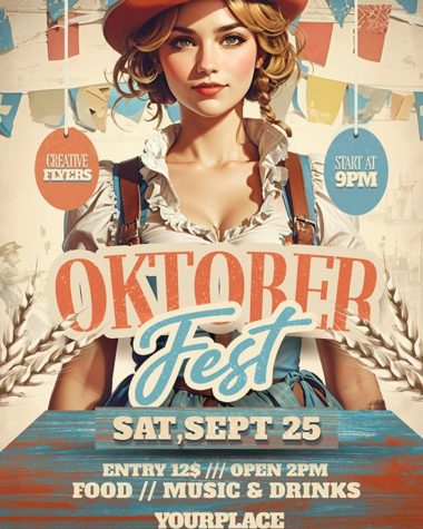 Retro Oktoberfest Flyer