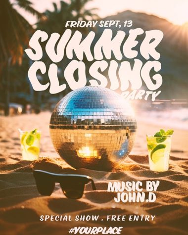 Summer Closing Party Flyer