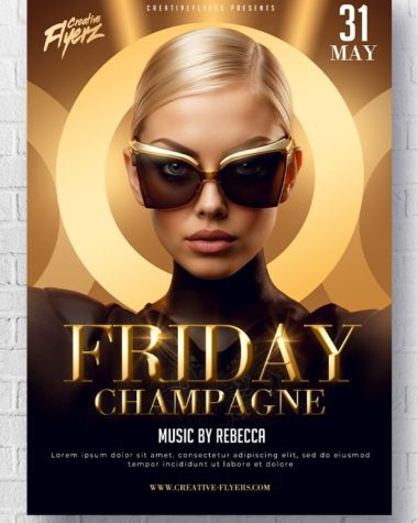 Friday Party Flyer Design