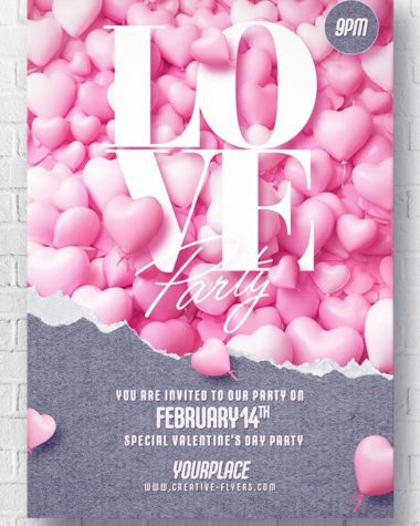 Love Party Invitation