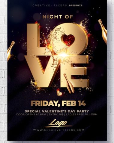 Night of Love Flyer