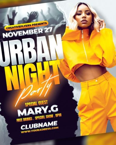 Urban Night Party Flyer