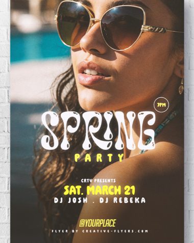 Spring Party Template