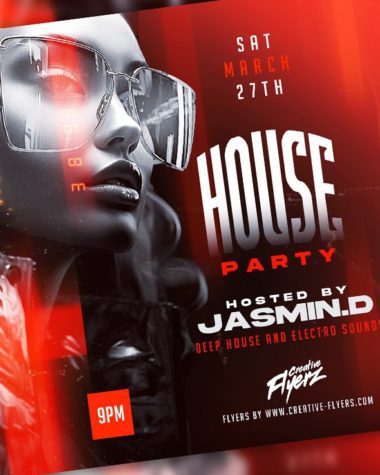 House Party Flyer Design