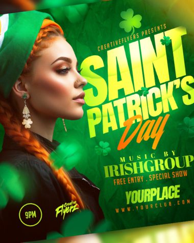 St Patrick's Day Flyer to download