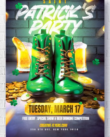 Saint Patrick's Party Flyer