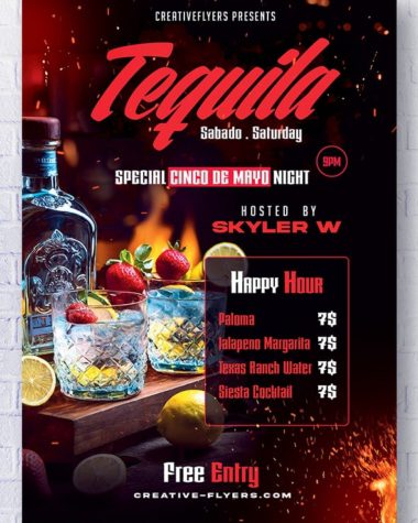 Tequila Party Flyer