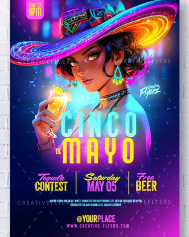 Cinco De Mayo Glow Party