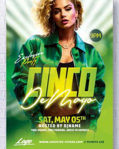 Cinco De Mayo Party Flyer