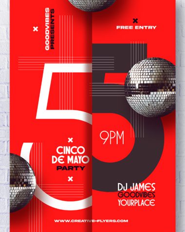 Cinco De Mayo Party Poster