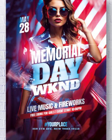 Memorial Day Flyer