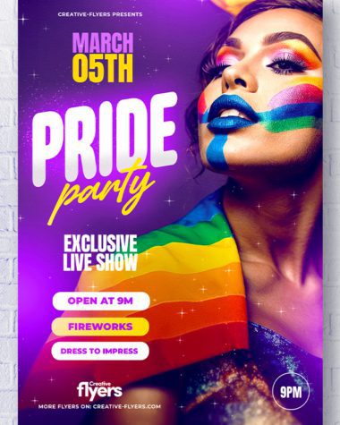 Pride Party Flyer