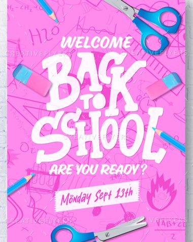 Back to School Greeting Poster