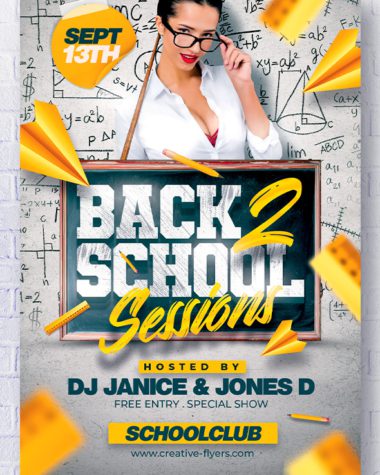 Back to School Sessions Flyer