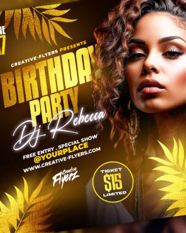 Birthday Party Flyer