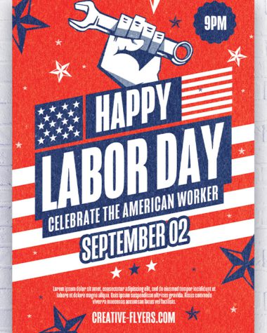 Labor day flyer