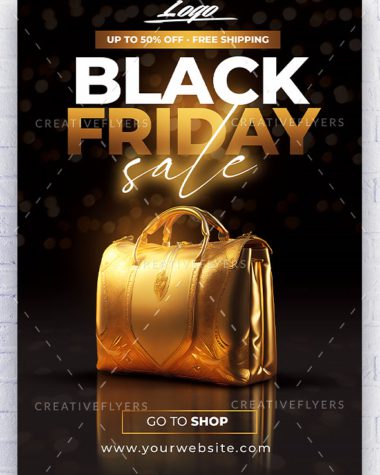 Black Friday PSD flyer