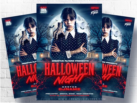 Halloween Flyer template