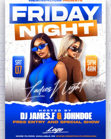 Ladies Friday Night Flyer